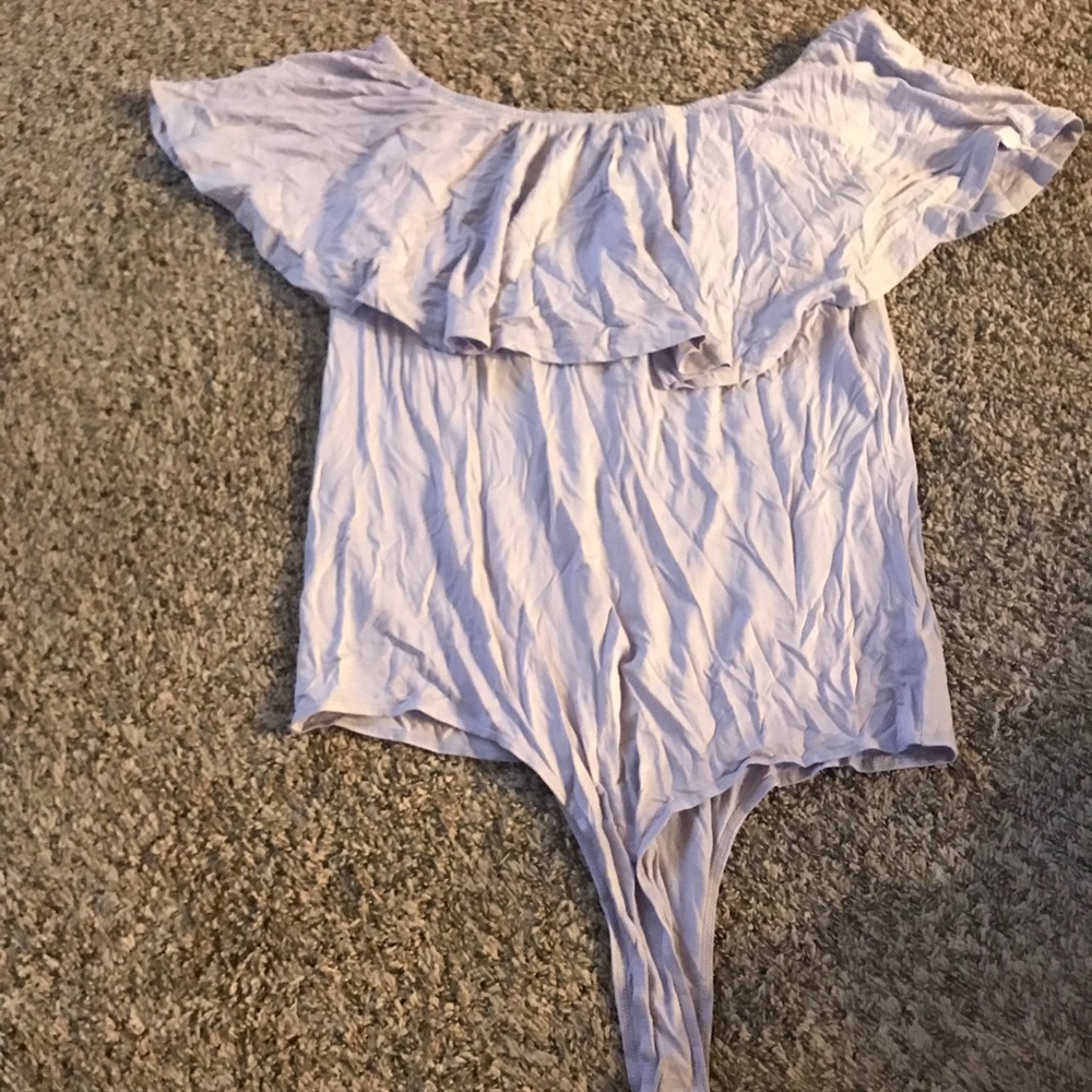 ASOS off the shoulder bodysuit